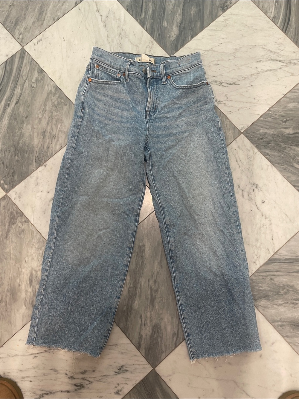 Madewell Perfect Vintage Wide Leg Crop 25P